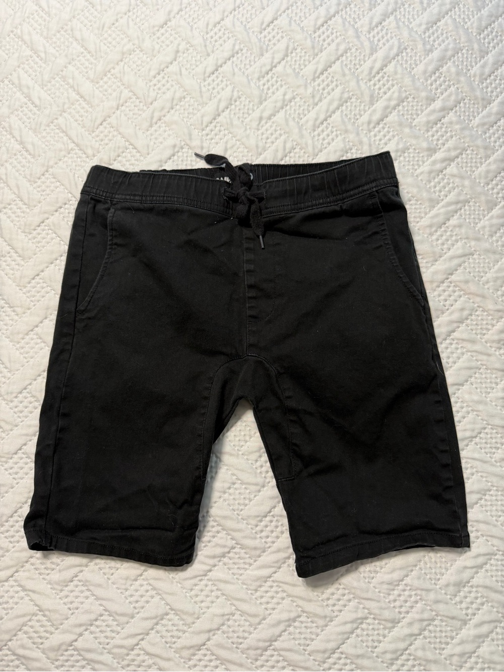 West 49 Black Drawstring Casual Shorts Youth Large Size 28” 14